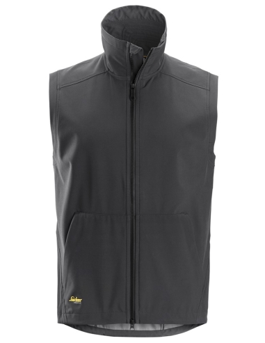 4505 - ALLROUNDWORK, GILET SOFTSHELL COUPE-VENT SNICKERS WORKWEAR
