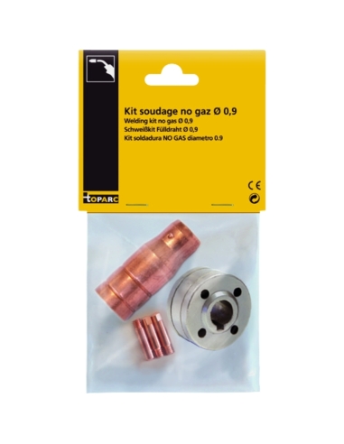 KIT DE SOUDAGE POUR FIL FOURRÉ NO GAZ 1.0/1.2 MM - GYS