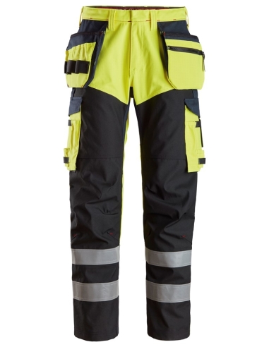 6265 - PANTALON DE TRAVAIL RENFORCÉ AVEC POCHES HOLSTER, HAUTE VISIBILITÉ, CLASSE 1 SNICKERS WORKWEAR