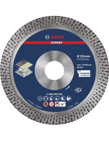 DISQUE À TRONÇONNER DIAMANTÉ ⌀ 125 MM EXPERT HARD CERAMIC - BOSCH