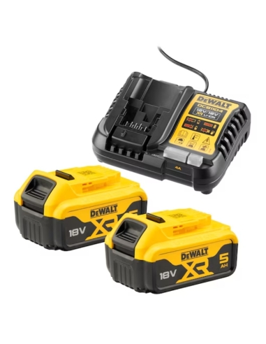 PACK DE DÉMARRAGE 18V 5.0 AH DCB1104P2-QW - DEWALT