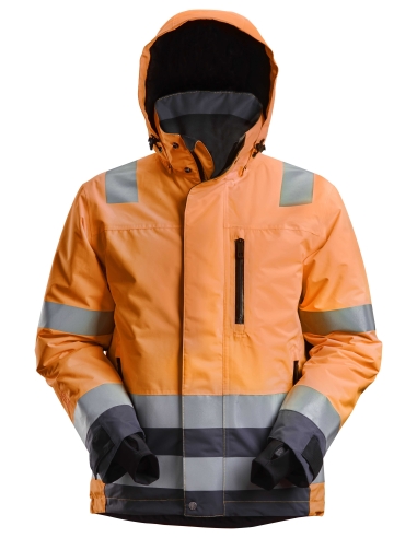 1132 - VESTE ISOLANTE ET IMPERMÉABLE 37.5® , HAUTE VISIBILITÉ, CLASSE 3 SNICKERS WORKWEAR