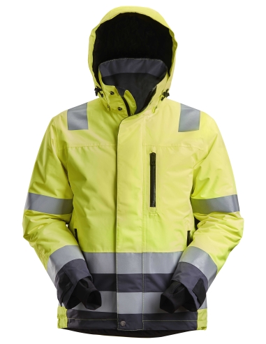 1132 - VESTE ISOLANTE ET IMPERMÉABLE 37.5® , HAUTE VISIBILITÉ, CLASSE 3 SNICKERS WORKWEAR